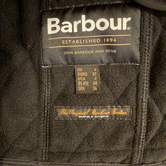 Barbour Beadnell Polarquilt Jacket - Size US 2 - NWT - Picture 9 of 9